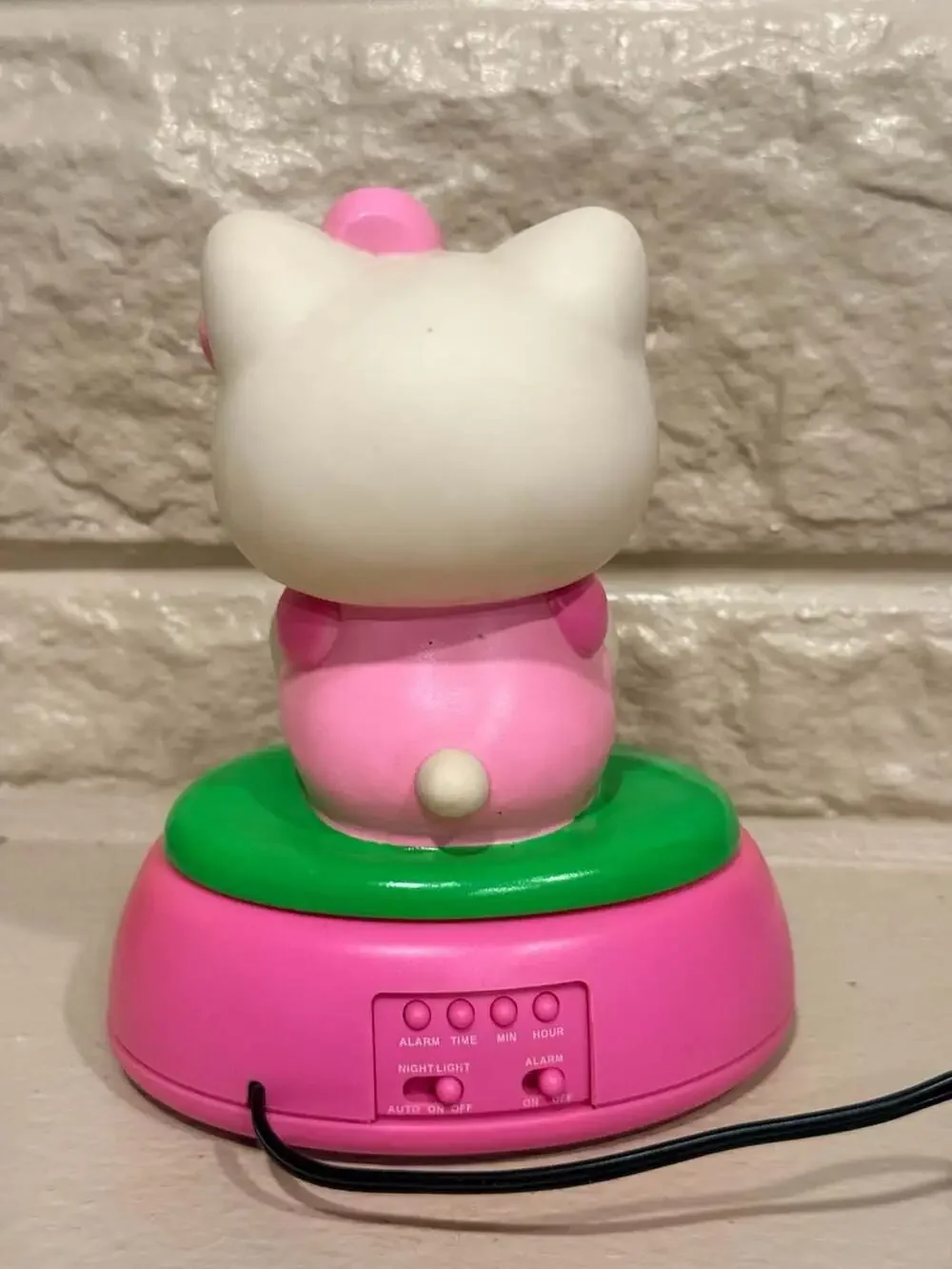 Y2K Sanrio Hello Kitty Digital Alarm Clock with Flowers
